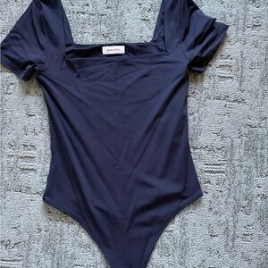 Aritzia Black Babaton bodysuit